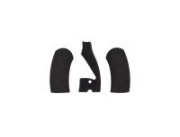 Накладки рукоятки Наган полиамид чёрные (комплект)